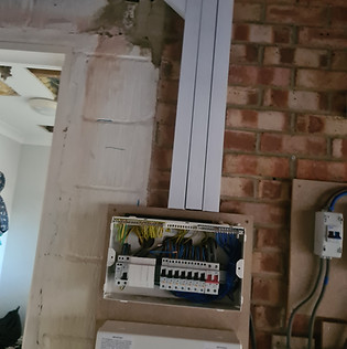 Domestic electrical repair work